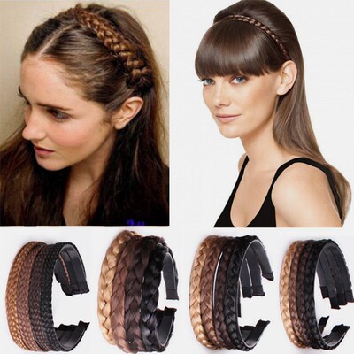 Toothed Non-slip Headbands Fashion Women Twist Hairbands Adj