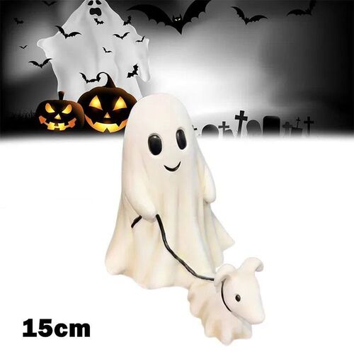 Ghost Walking Dog Statue Creative Novelty Home Decoration 15