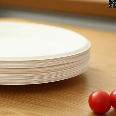 Super Rigid Extra Strong Disposable Party Paper Plates Biode