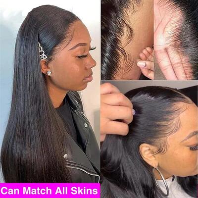13x4 Straight Lace Front Wig For Women Human Hair Wigs HD Tr