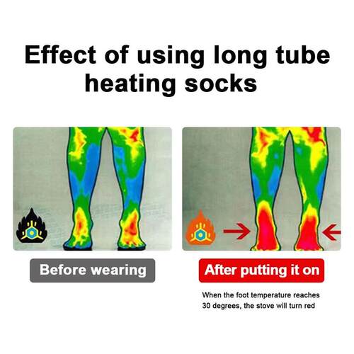 Heated Socks Man Winter Winter Motorcycle Heating Socks Ther