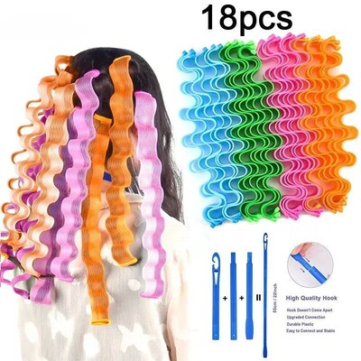 Heatless Hair Roller Spiral Hair Curlers Magic Curls Hair Ro