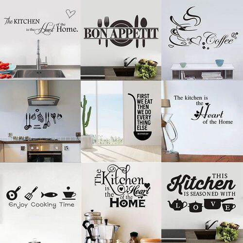 Kitchen Wall ers Vinyl Wall Decals for Kitchen English Quote