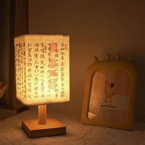 LED  Decoration Table Lamps Simple Chinese Style Dimmable Pl