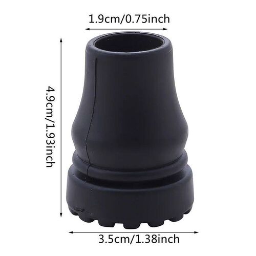 16-22mm Antiskid Walking  Crutch Cane Bottom Pads ver Protec