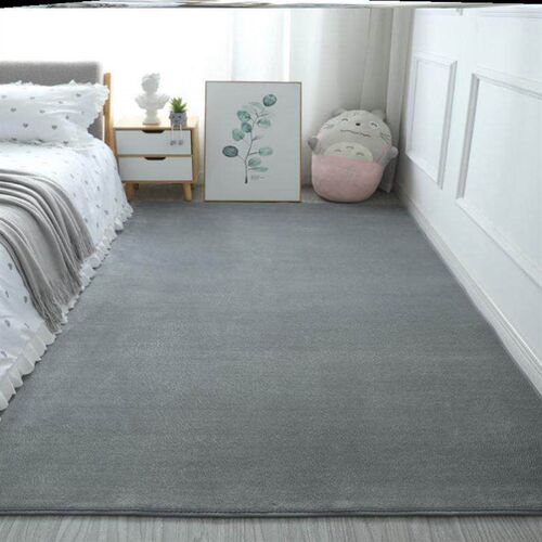 Fluffy Area Rugs for Bedroom Shaggy Floor Mat Carpet 地毯垫