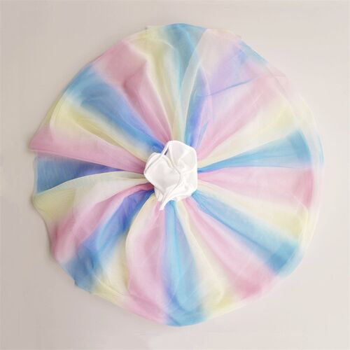 Girls Kids Dress Solid Dress Summer Rainbow Strap Skirts Bla