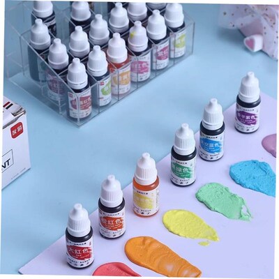 12 Colors 10ML Macaron Ice Cream Cake Food Coloring Ingredie