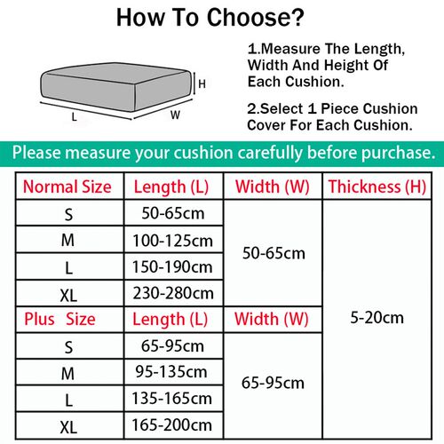Elastic Sofa Seat Cushion ver for Furniture Protector Sofa v
