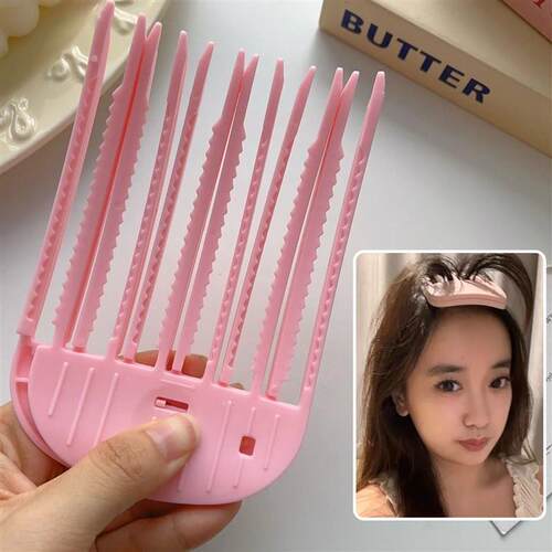 3/6Teeth Lazy Fluffy Hair Roots Clips Comb Hairs Styling Cur