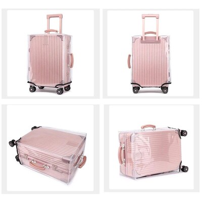 Dustproof Transparent Luggage Cover PVC Waterproof Protector