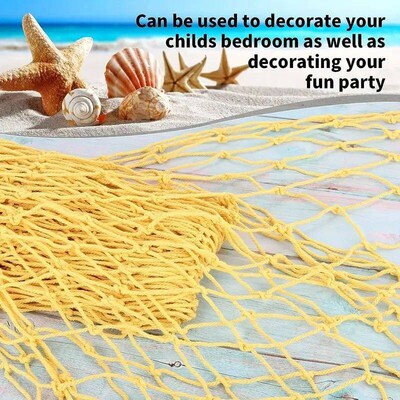 1pc Fishing Net Beach Theme Decor For Party Home Living Room
