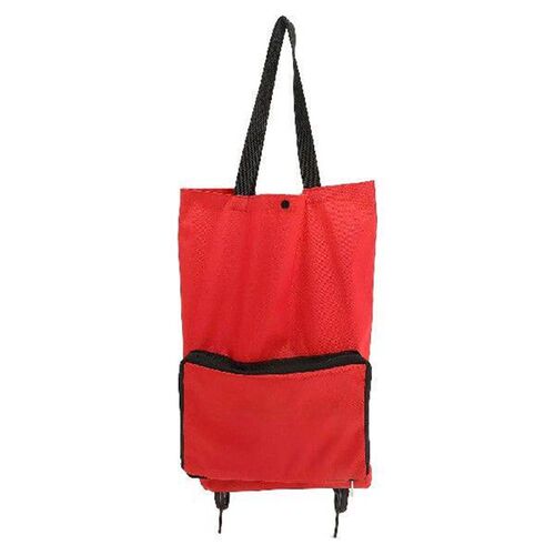 Car Oxford Cloth Tug Bag on Wheels with Pull Handle
