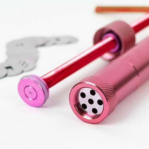 Rotary Squeezer Clay Cake Sculpture Gun With 20 Tips Clay Cr