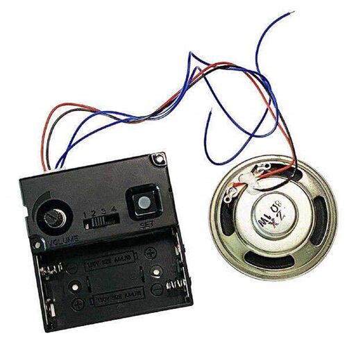 DIY Music Chime Box with Horn Chime Box for C Movement