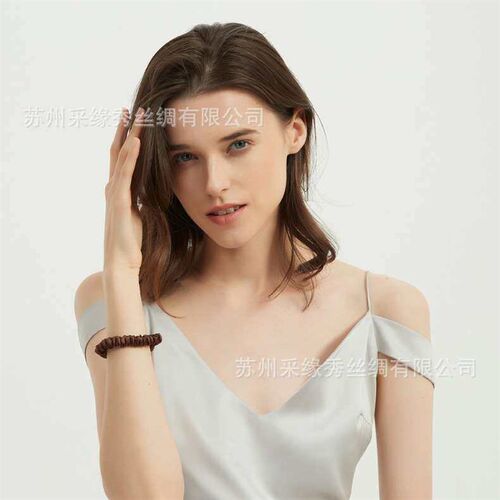 mulberry silk simple high elastic rubber band hair accessori