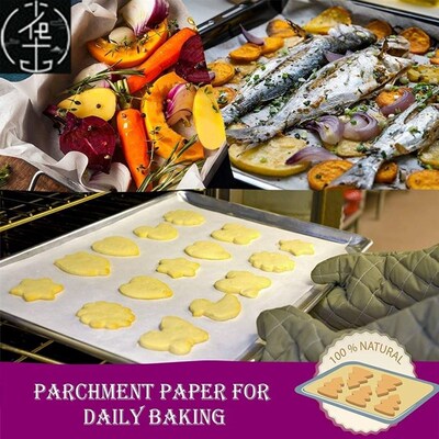Baking Paper Parchment Paper Roll烘焙烤盘纸羊皮纸空气炸锅纸