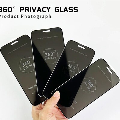 360 Anti peeping film Case screen protector Private for Ip