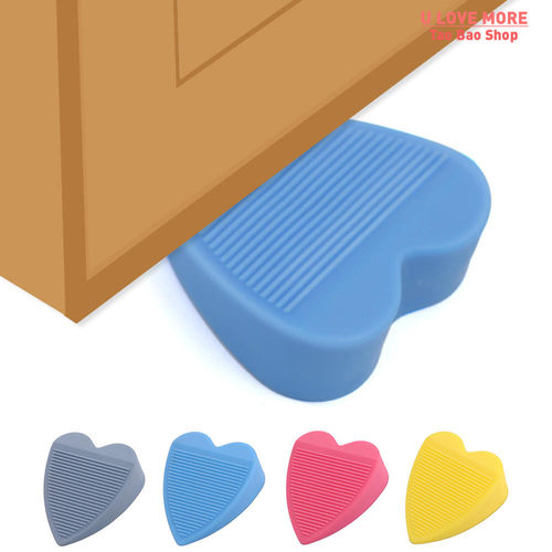 Creative Safety Door Stop Soft Windproof Door Wedge Anti-Col