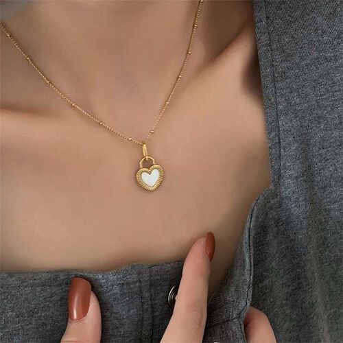 New Fashionable High-end Elegant Simple Titanium Steel Neckl