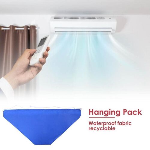 Air conditioner cleaning ver brush filter water bag air cond
