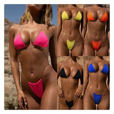 Bikini Sheer Strap Ladies Swimsuit Bikini Swimwear