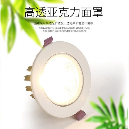 Spotlight Led Ceiling Lamp Home Embedded Clothing Store Open