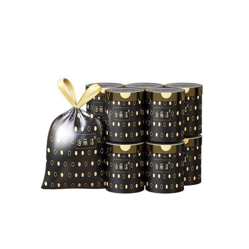 Drawstring garbage bags for household use, handheld, extra t