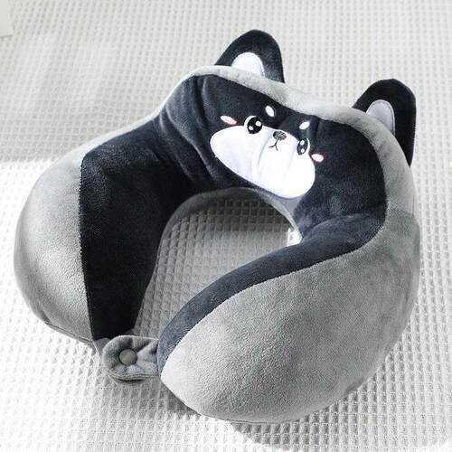 New Hump Cartoon U-shaped Pillow Pp Cotton Crystal Velvet Em