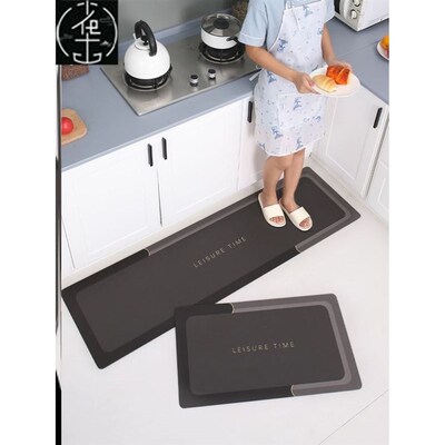 Diatom mud kitchen floor mat non-slip anti-oil absorbent mat