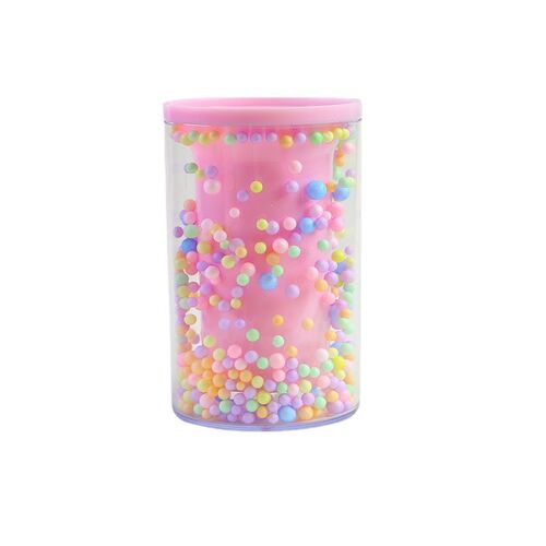 Foa Pen Storage Desktop Round Square Transparent Acrylic Sty