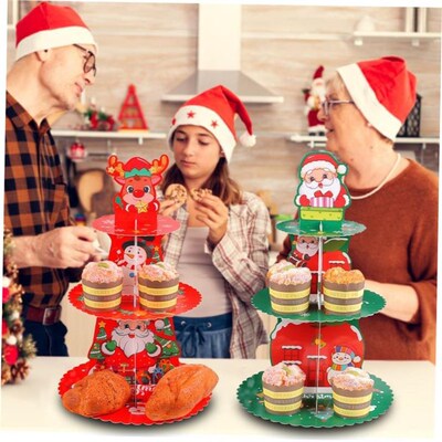 Halloween multi-layer cake stand Cake tray for party treats