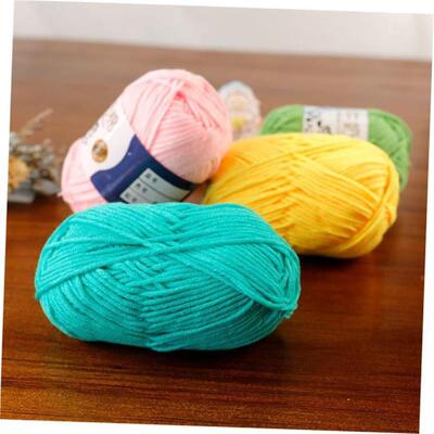 Milk Cotton Yarn Comfortable Wool Blended Thread Apparel Sew
