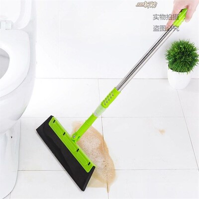 dry-wet dual bathroom wiper cleaning sweep home  bath