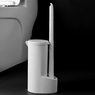 Disposable Toilet Cleaning Brush Set With Replacement Heads