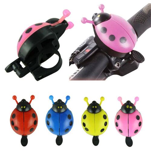Bicycle Bell Cartoon Beetle Ladybug Cycling Bell for Lovely