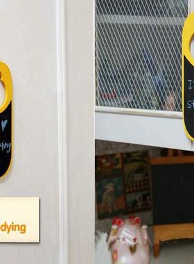 Sided Do Not Disturb Door Hanger Style Decal Home Shop Sto