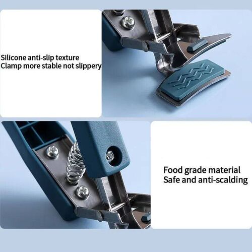 Stainless Steel Clip Bowl Clip Tray Bowl Holder Hair Claws C