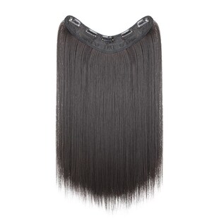 OnePiece VShaped Straight Hair Extension Fibre Wig Pad for R