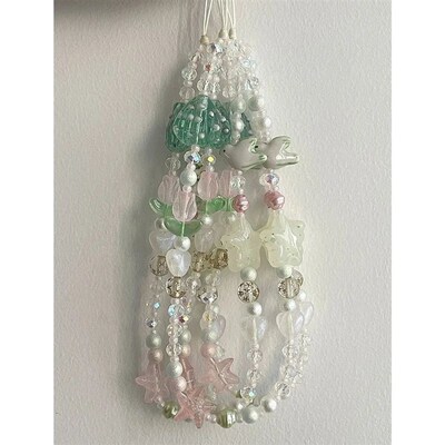 Ins Vintage Anti-loss Phone Strap Charm Cute Pigeon Pendant