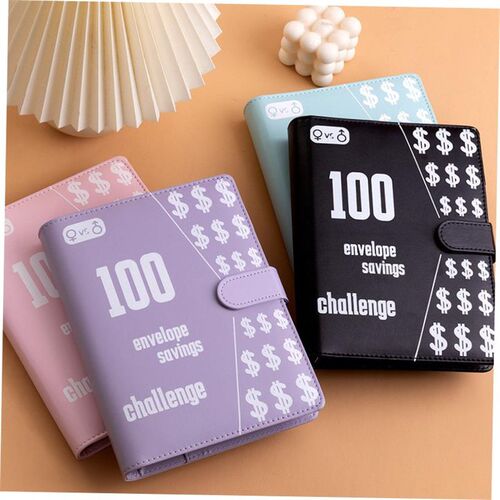 100Envelope Challenge Binder money saving book cash budget