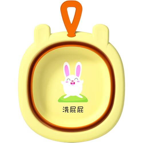 Newborn baby washbasin foldable threepiece set 2 childrens