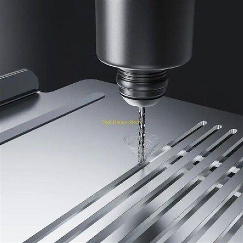 Multi Size High Speed Steel Step Drill Bit Set Including