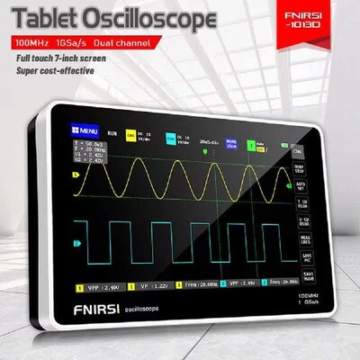 1013D Oscilloscope 2 Channels 100MHz Band Width 1GSa/s