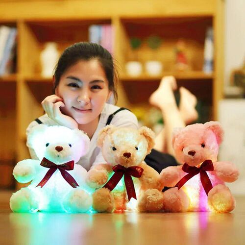 Luminous 25/30/50cm Creative Light Up LED Colorful Glowing T