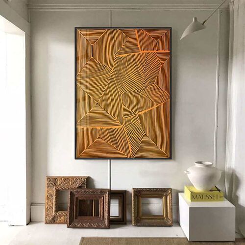 Modern Light Luxury Entrance Entrance Decorative Painting Or