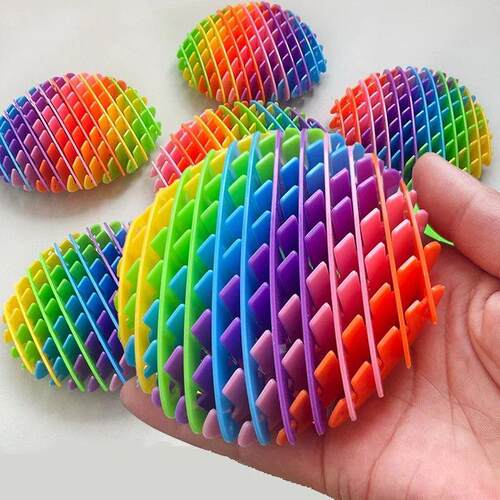 Fidget Worm Toy Stchable Elastic Mesh Sss Relief Toys for Ki
