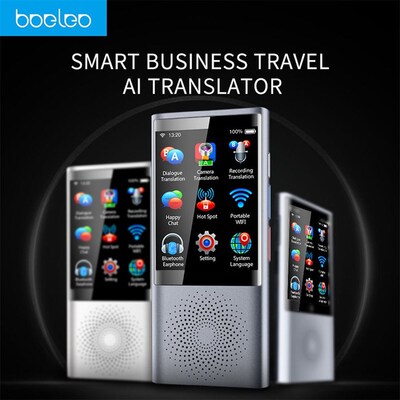 Boeleo W1 AI Translator 2.8 Touch Screen Smart Translator 7