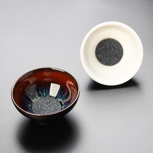 功夫茶具配件无孔茶漏茶滤创意茶漏器氧化铝矿石全陶瓷茶滤茶漏斗