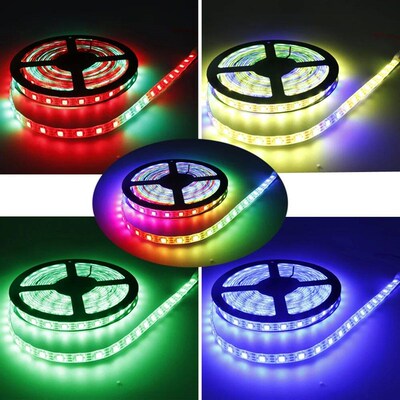 DC5V WS2812B Led Strip light 30/60/74/96/144leds/m Individua